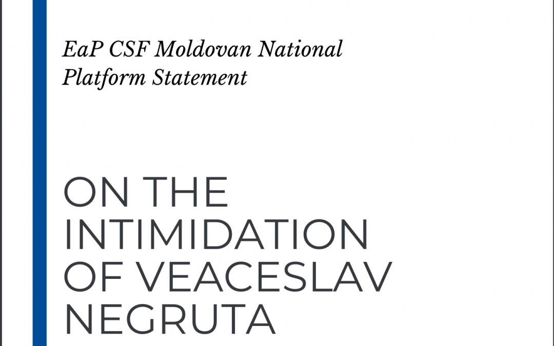Statement on the Intimidation of Veaceslav Negruta