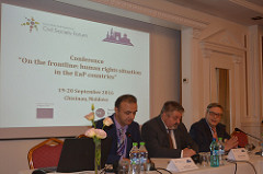 Picture Gallery: Conference “On the frontline: human rights situation in the EaP countries”