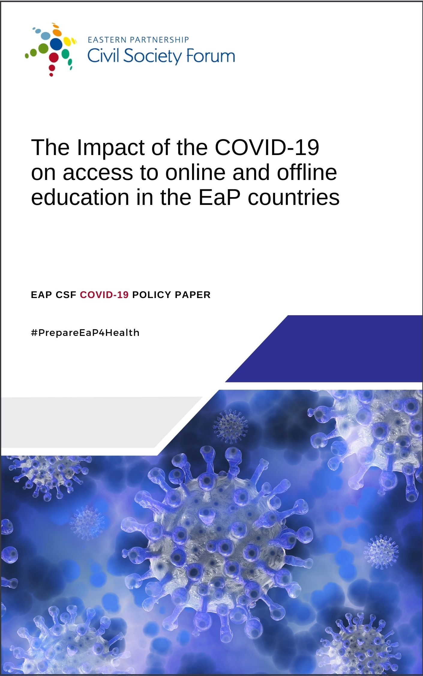 EaP CSF COVID-19 Policy Paper on access to online and offline education
