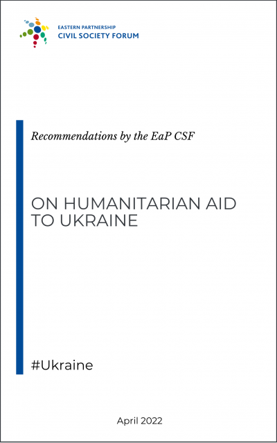 EaP CSF Recommendations on humanitarian aid to Ukraine