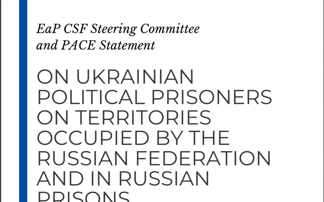 Statement on Ukrainian Political Prisoners on Occupied Territories