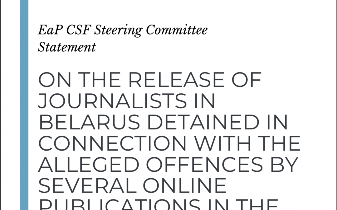 Statement on Release of Detained Journalists in Belarus