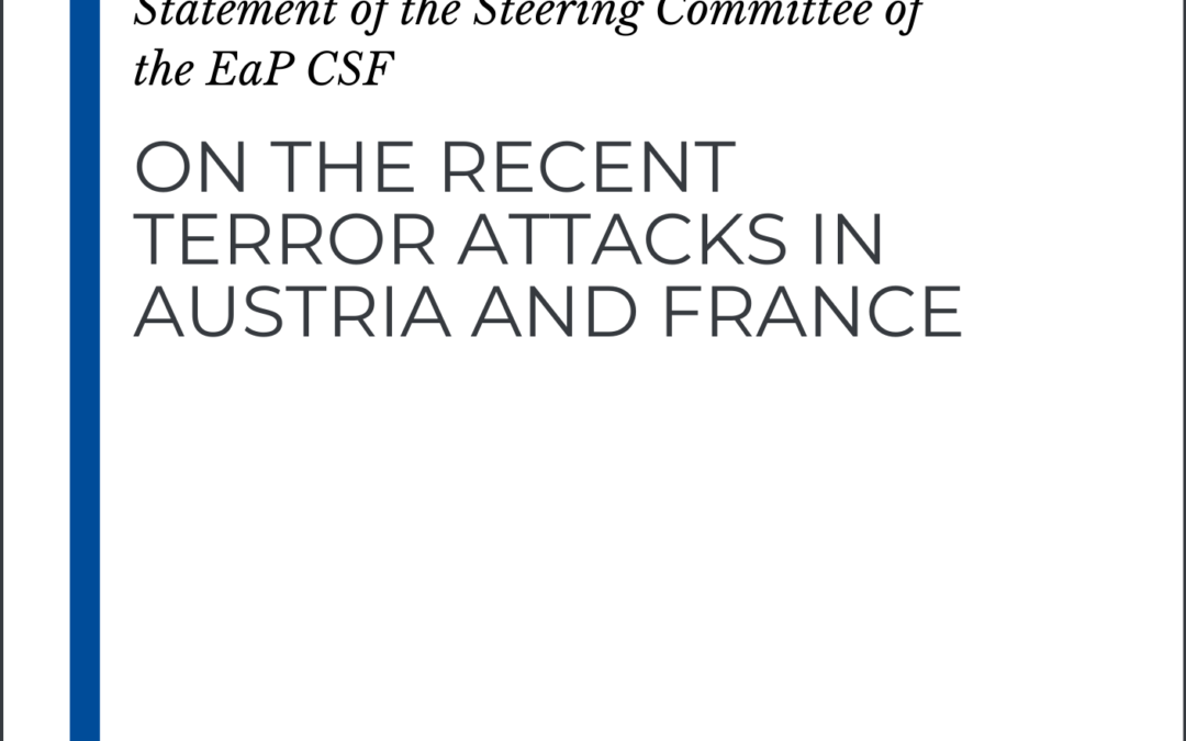 Steering Committee statement on the terror attacks in Austria and France